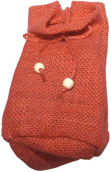 Jutesäckchen mit Boden groß, sortiert