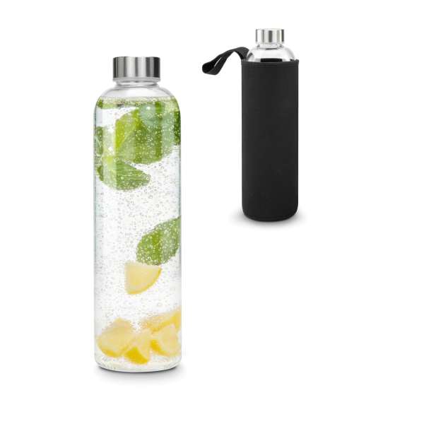 ROMINOX® Glaskaraffe // Pura 1.000 ml, auch für Kohlensäure geeignet