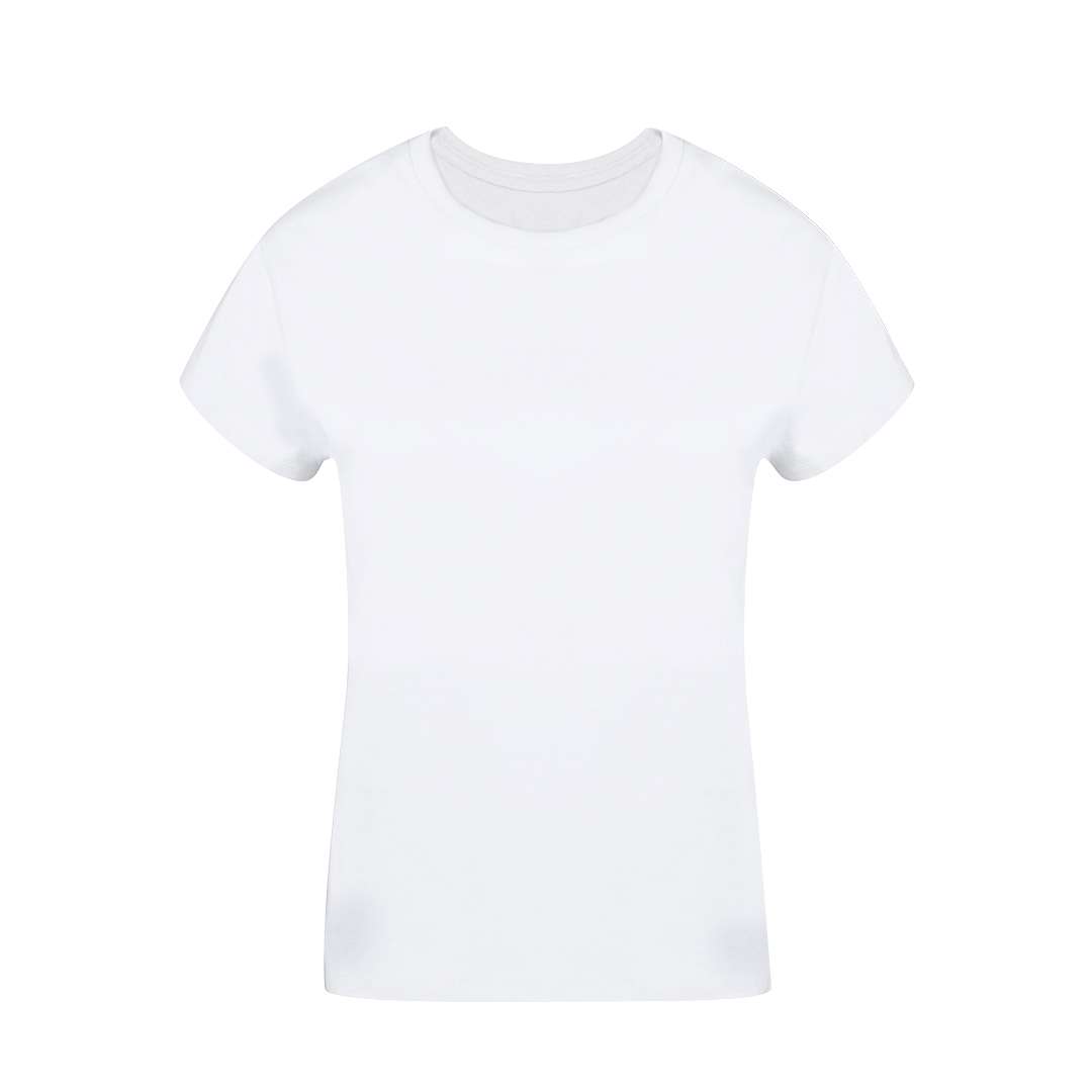 Erwachsene Frauen Weiß T-Shirt Seiyo