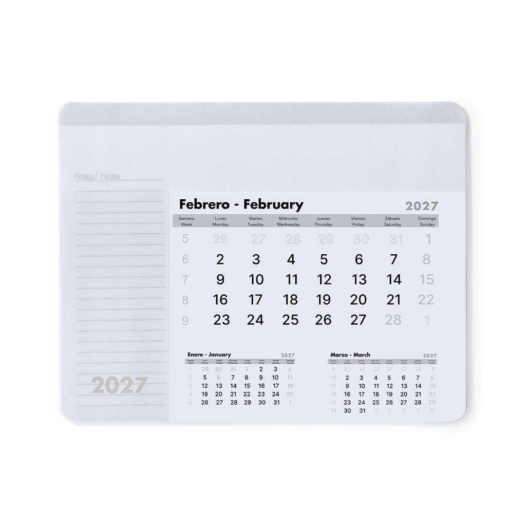 Mauspad Kalender Rendux