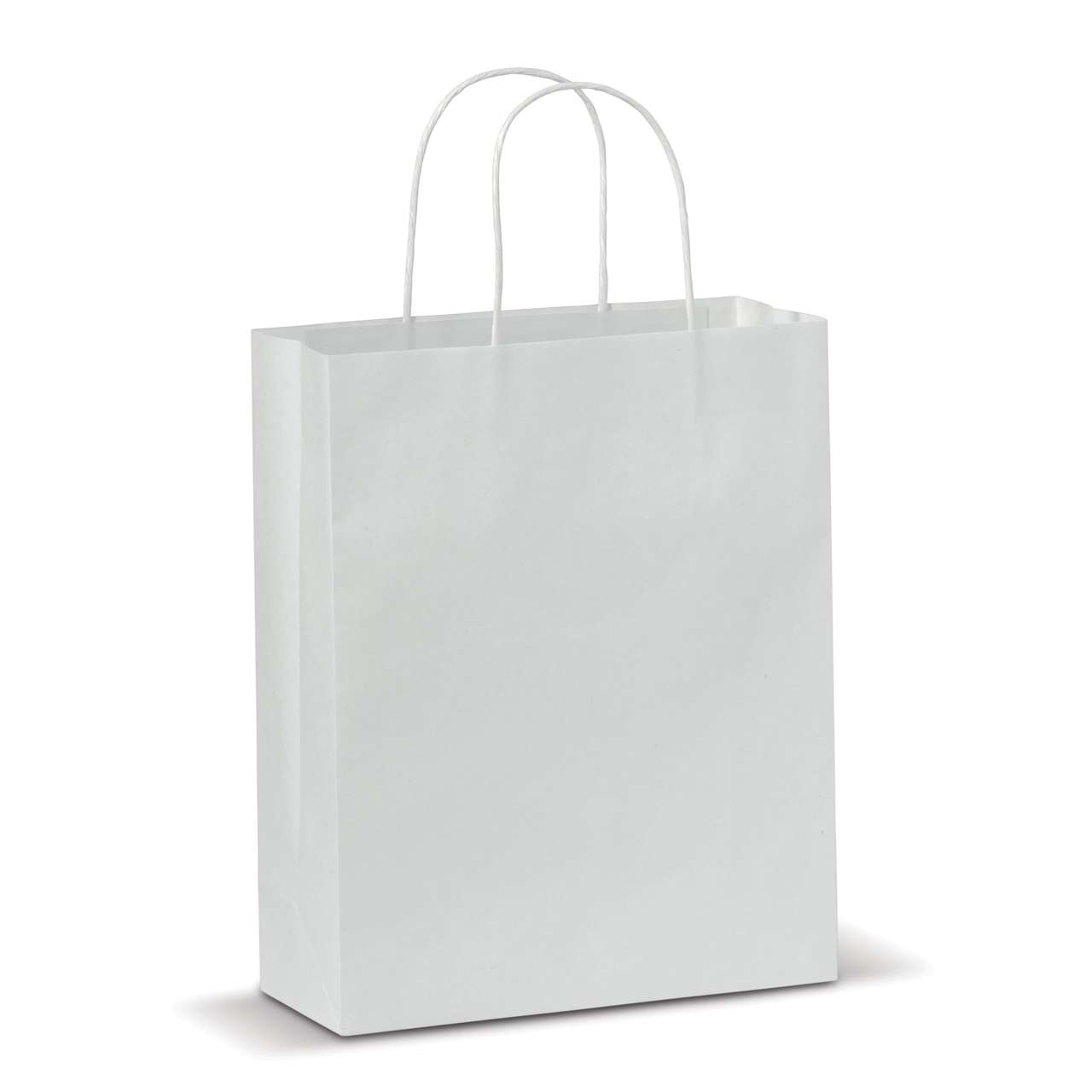 Mittlere Papiertasche im Eco Look 120g / m²