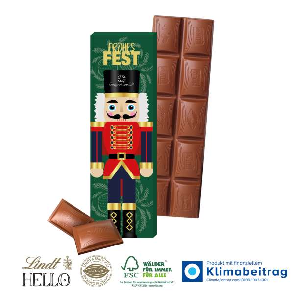 Schokoladentafel von Lindt HELLO