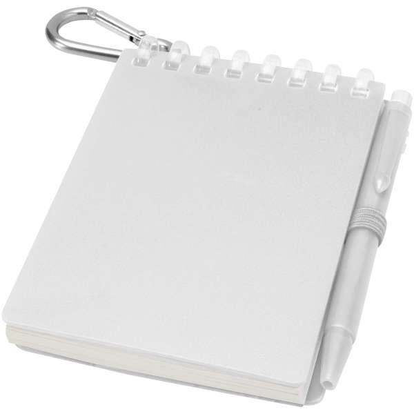 Lig Mini Recyceltes Outdoor-Softcover Notizbuch und Kugelschreiber Set (schwarze Mine)