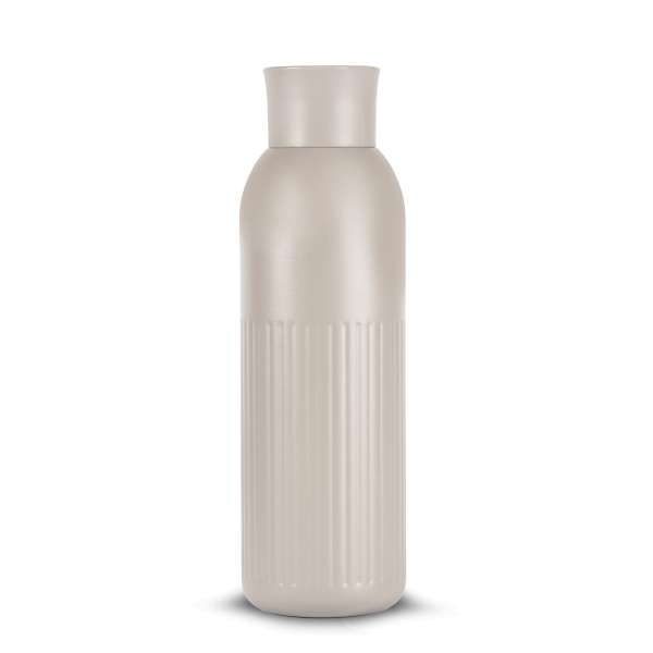 Sagaform Tekla Push Stahlisolierflasche mit Druckverschluss (recycelt) 500 ml
