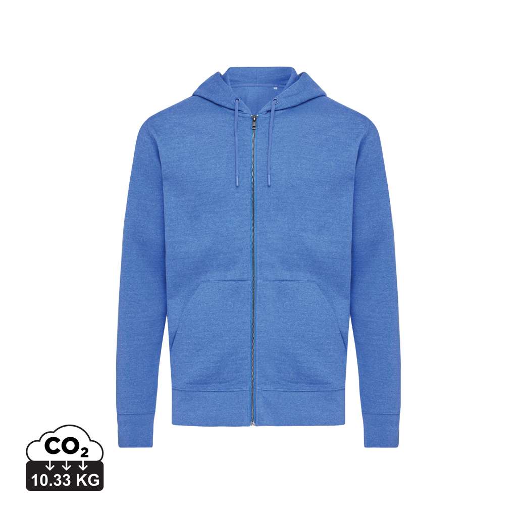 IQONIQ Abisko Zip-Kapuzenpullover aus recycelter Baumwolle