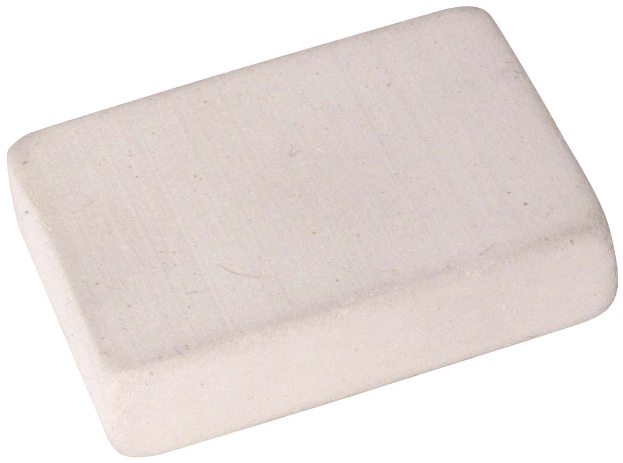 Kautschuk-Radiergummi weiß