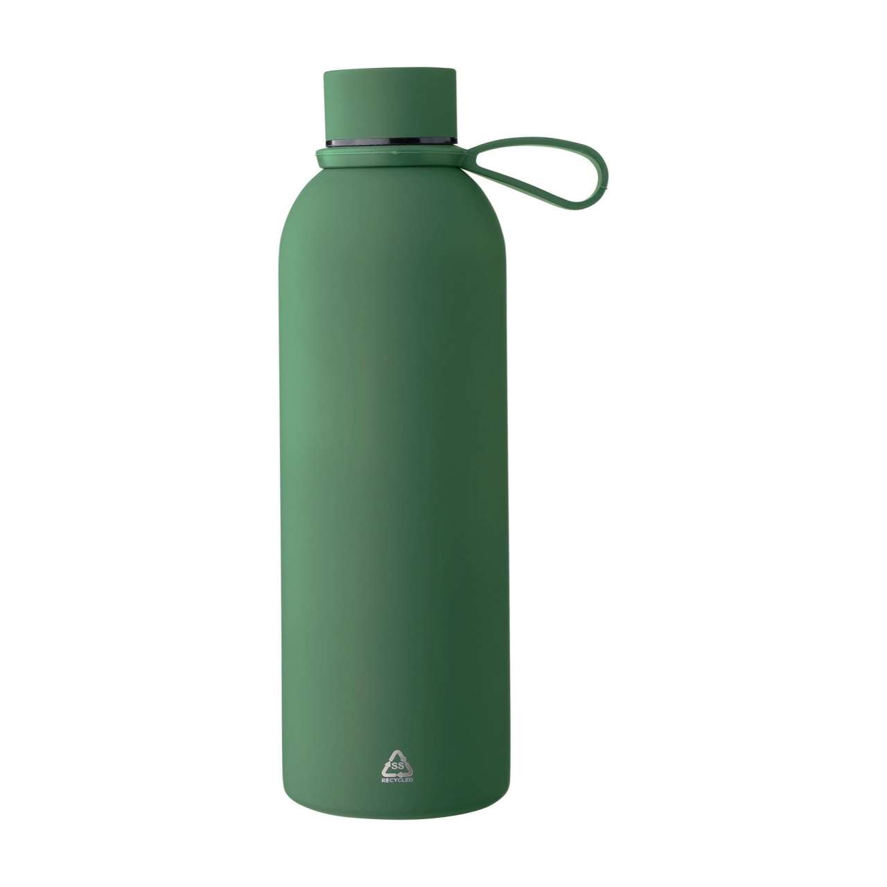 Doppelwandige Trinkflasche aus recyceltem Edelstahl (500 ml) Sena