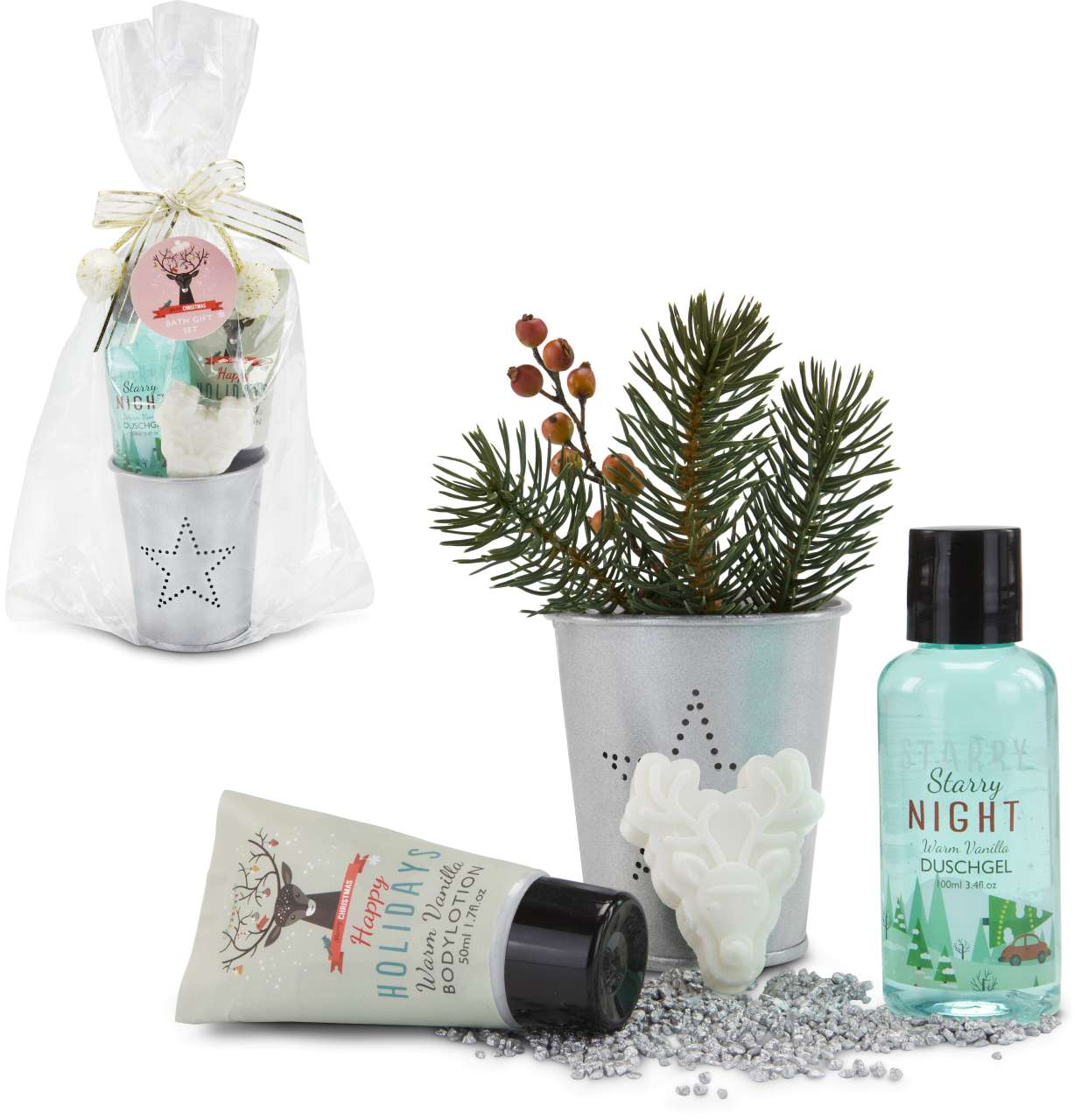 Wellness-Geschenkset: Happy Holidays