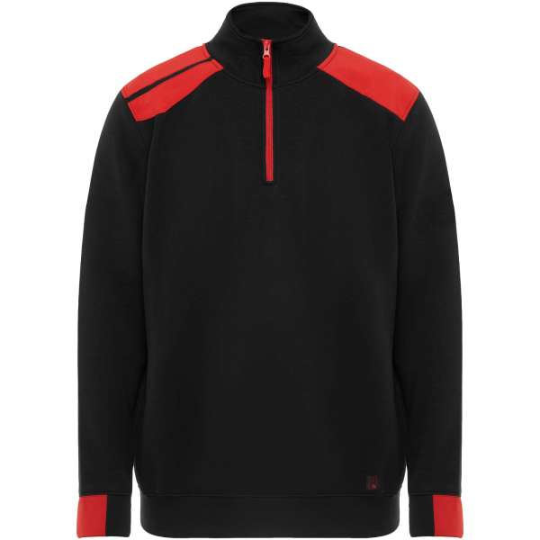 Maverick Pullover für Herren mit halbem Reißverschluss, 280 g / m2