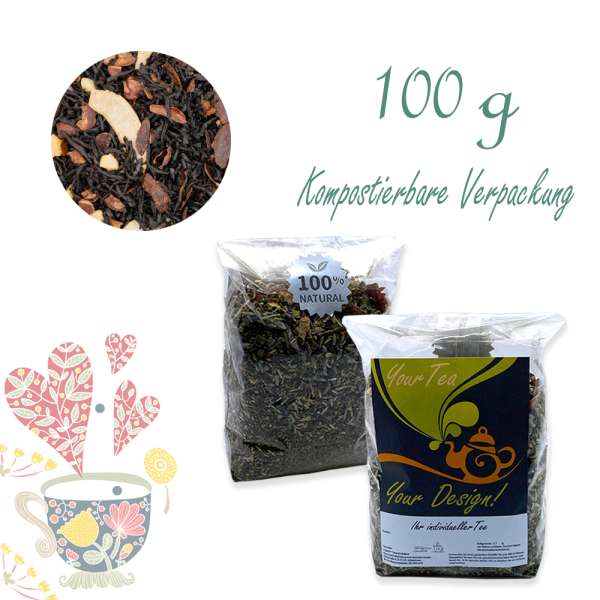 YuboFiT® Bio Almond Cocoa Split Tee