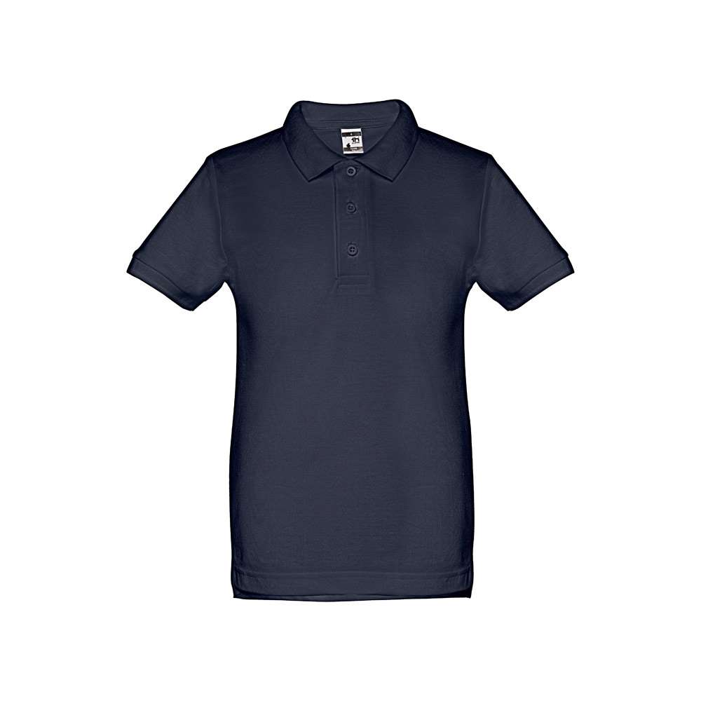 THC ADAM KIDS Kurzärmeliges Baumwoll-Poloshirt für Kinder (unisex)