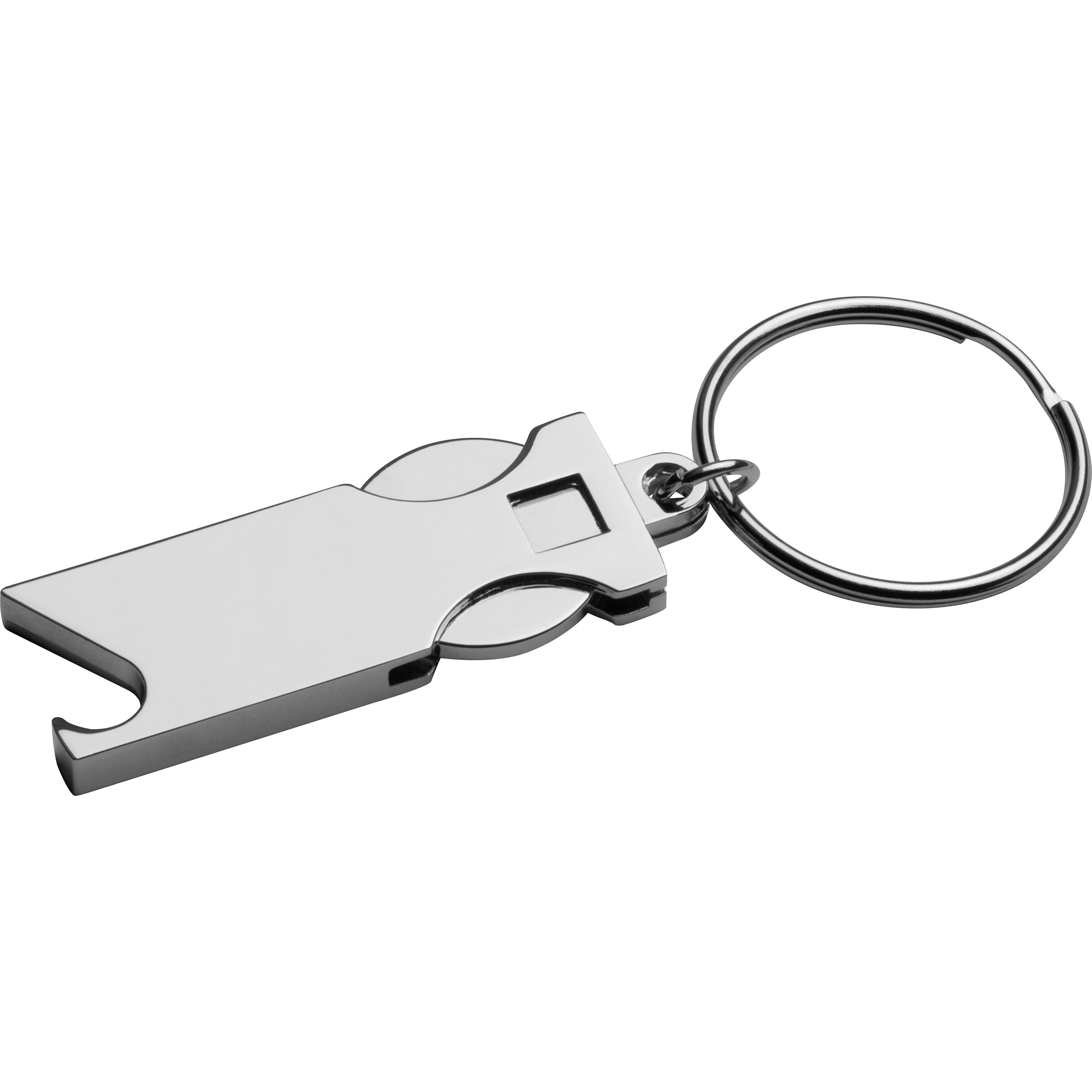 Flache Edelstahl-Schlüsselschilder rund mit Magnet werden