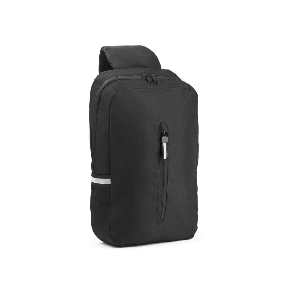 DELFOS Rucksack mit einem Schultergurt aus 300D recyceltem Polyester und 600D recyceltem Polyester,