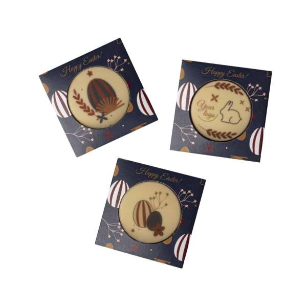 SCHOKOLADENMEDAILLE MIT AUFDRUCK CHOCO FONT