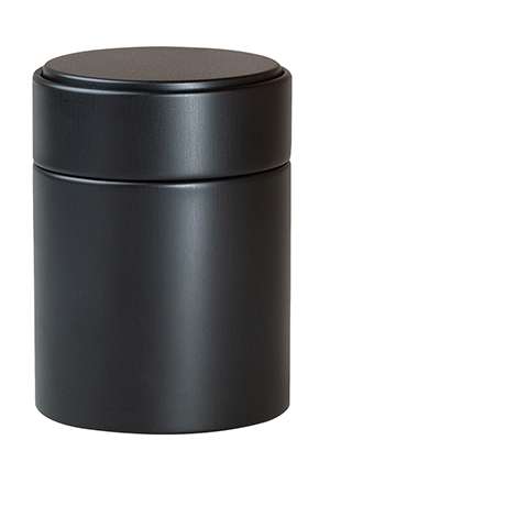 Verpackung, Metalldose Midi schwarz