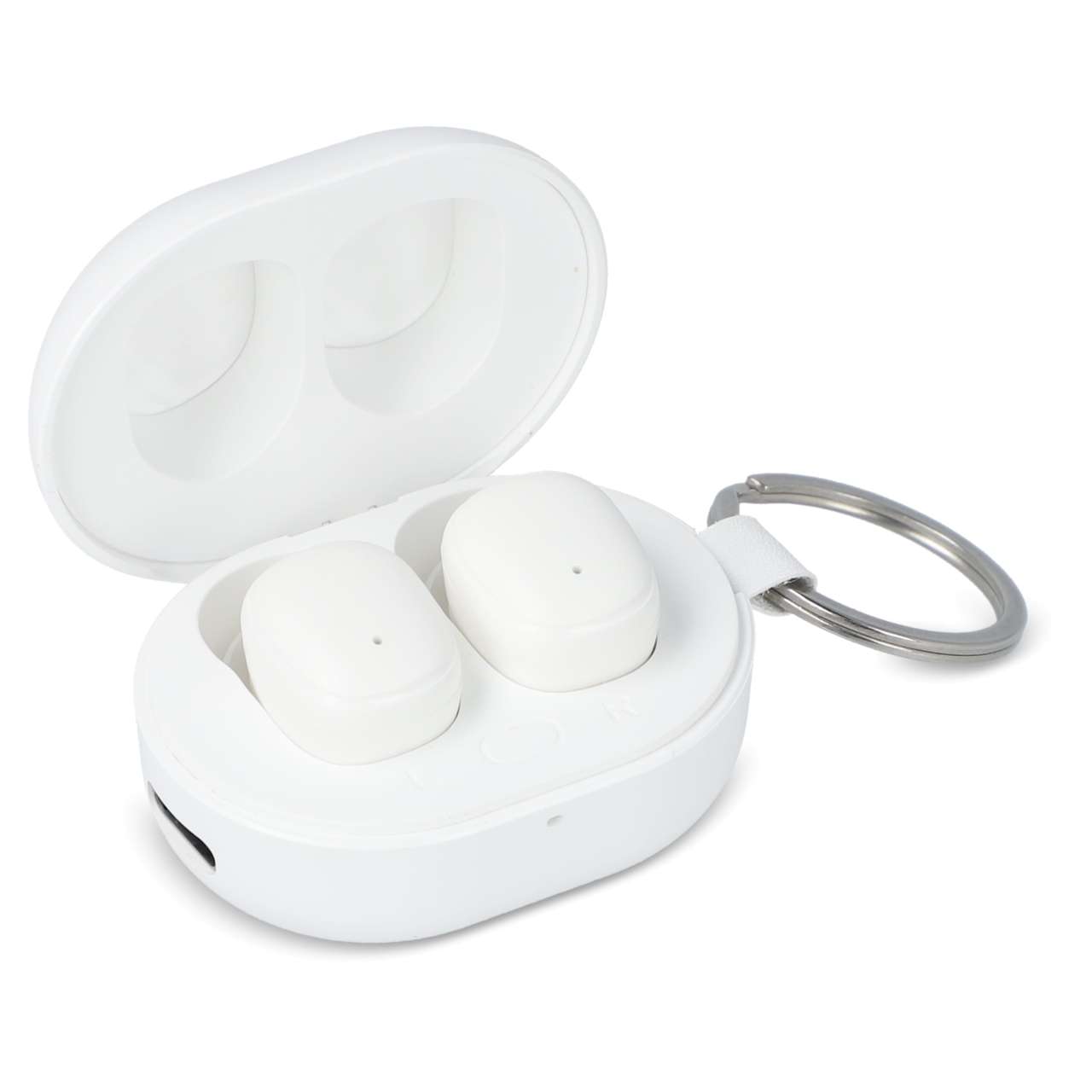 Mini Wireless Earbuds Schlüsselbundgröße