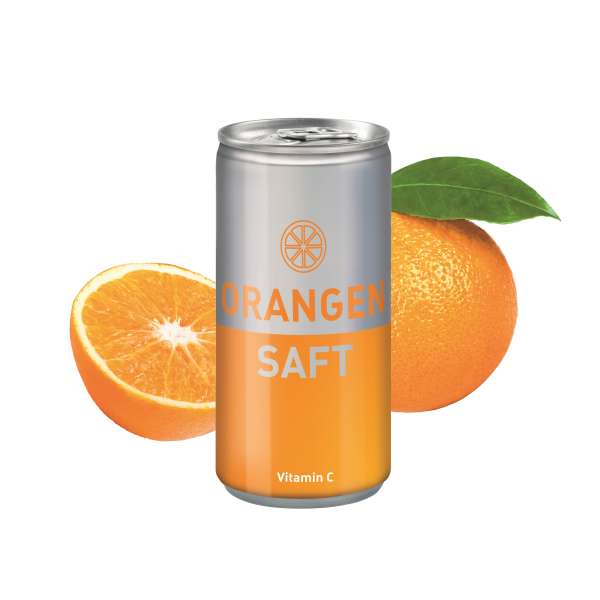 200 ml Bio Orangensaft (Dose)