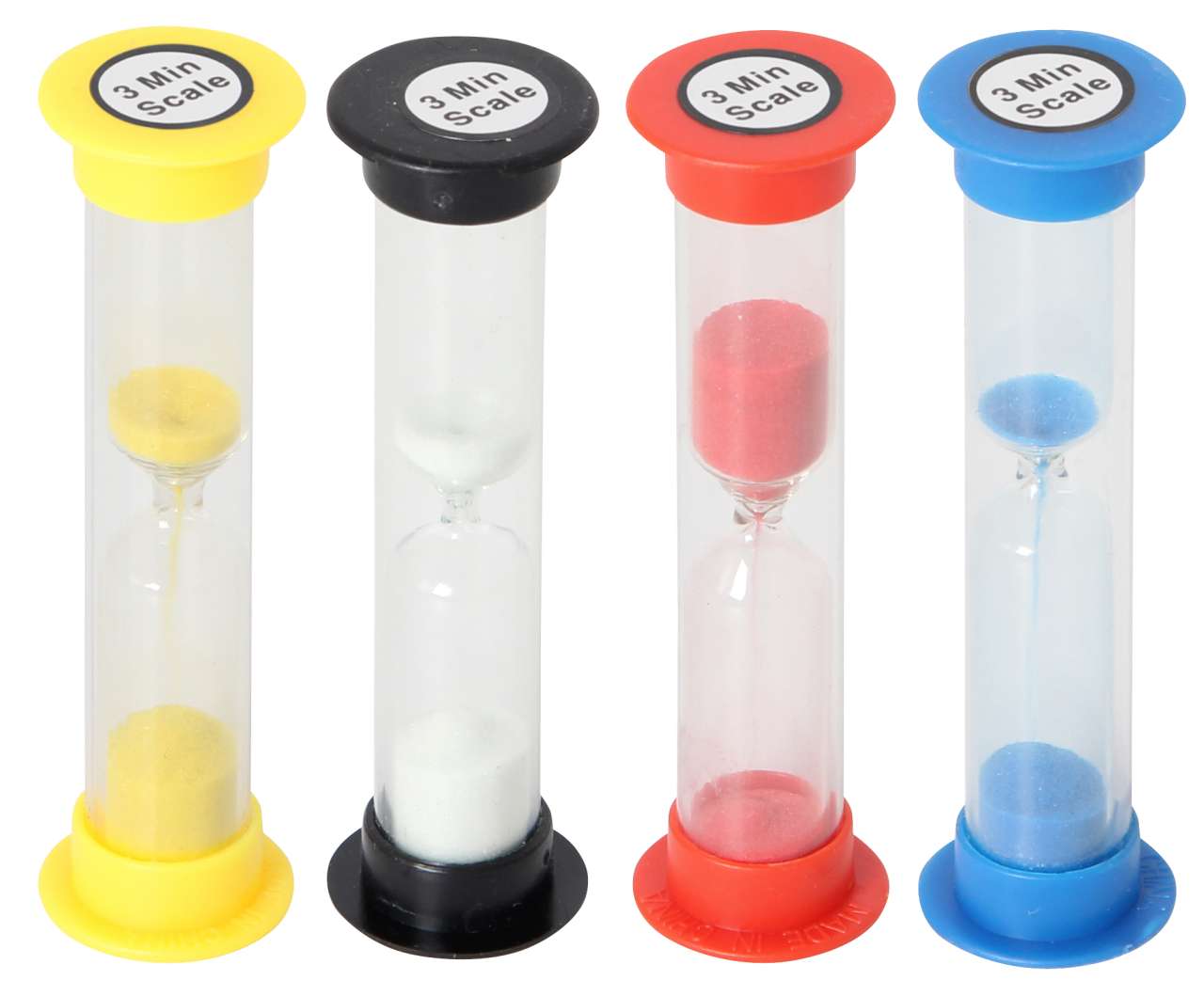 Sanduhr in Kunststoffröhre 3 Minuten