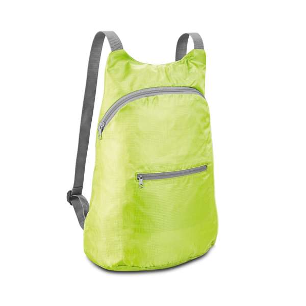 BARCELONA Faltbarer Rucksack aus 210D Ripstop Polyester