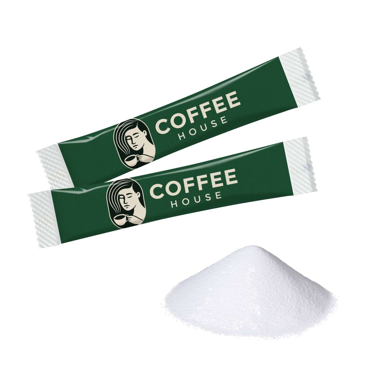 Bio Zucker im Papierstäbchen