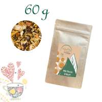 Standbodenbeutel Medium, Kraftpapier, aluminium, Inhalt 60 g