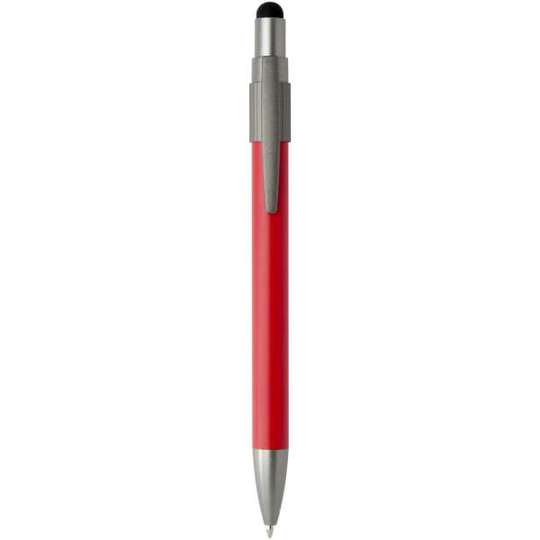 Rill RCS recycelter Kugelschreiber mit Stylus und Fidget Spinner (schwarze Mine)