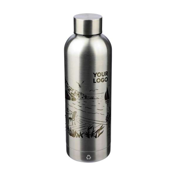Flasche aus recyceltem Edelstahl (500 ml) Isaiah
