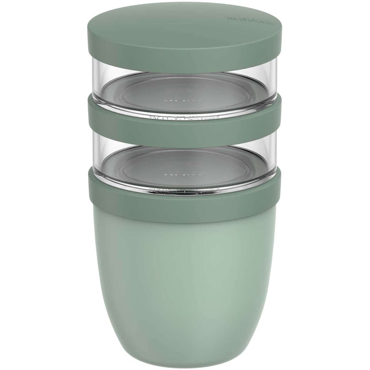 Mepal Ellipse Dreiteiliger, 500 ml + 2 x 200 ml isolierter Lunchpot