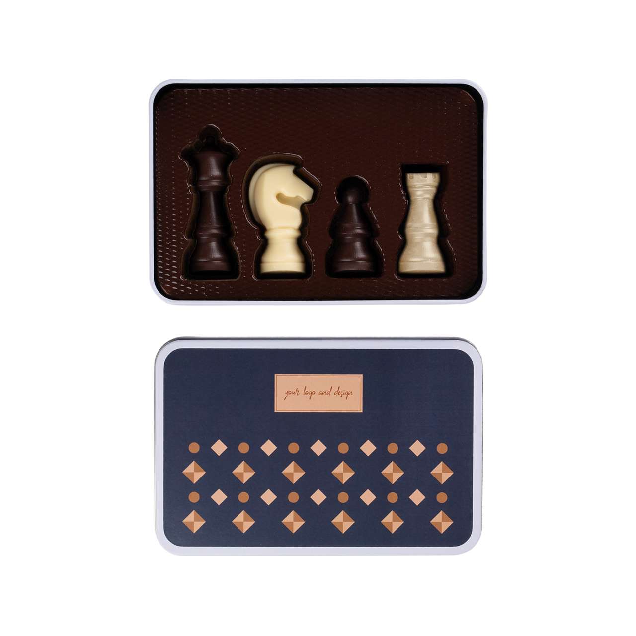 CHECKMATE TIN-SCHOKOLADENSET
