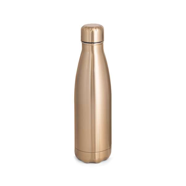 SHOW METALLIC Edelstahlflasche 510 mL mit mattem Metallic-Finish