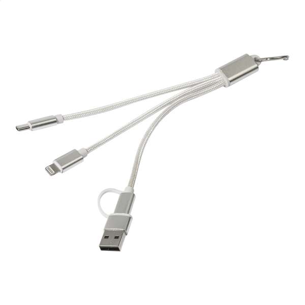 USB-Ladekabel mit Schlüsselanhänger Rafob