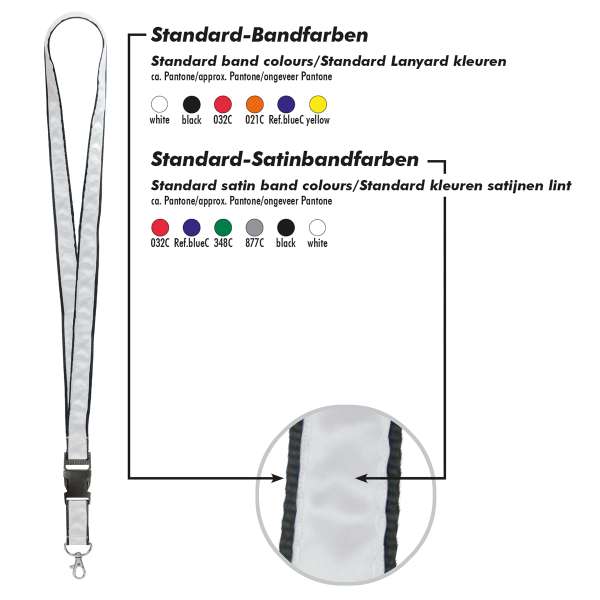 Schlüsselband / Lanyard "Satin"