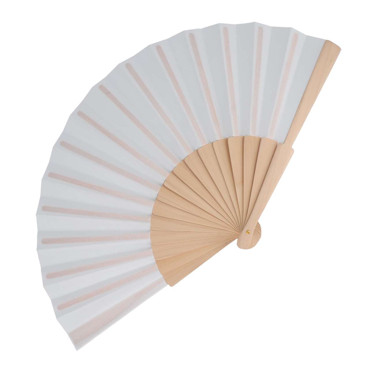 Fächer aus Holz mit R-PET