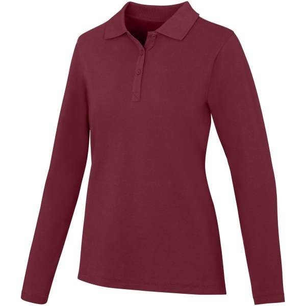 Calgary 180 g / m² Langarm Poloshirt für Damen