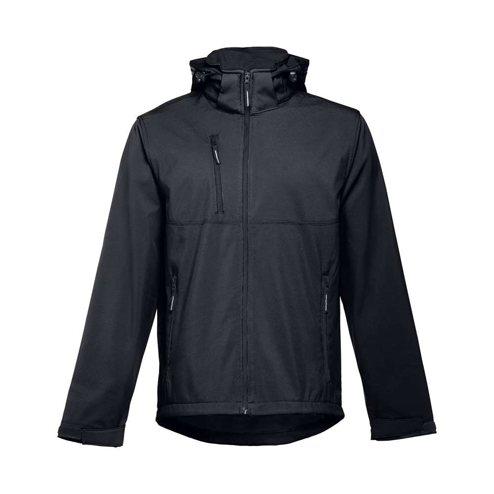 THC ZAGREB Herren-Softshell-Jacke aus Polyester und Elastan