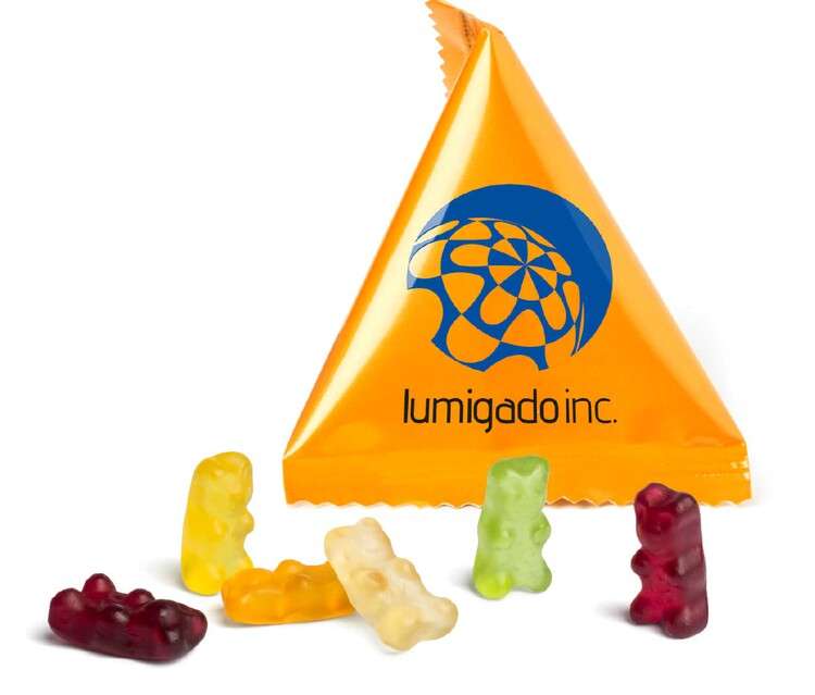 Mini Tetraeder Gummibärchen vegan