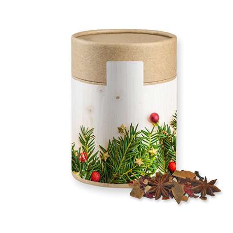 Glühweingewürz grob, ca. 150g, Kraftpapierdose Maxi