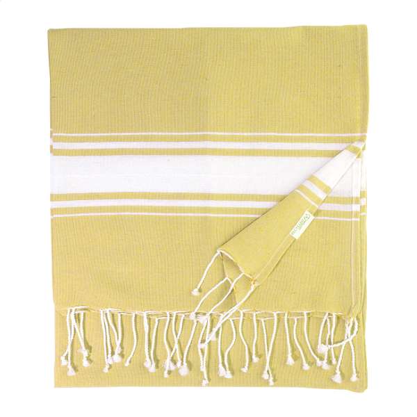 Strandtuch aus recycelter Baumwolle Cancun