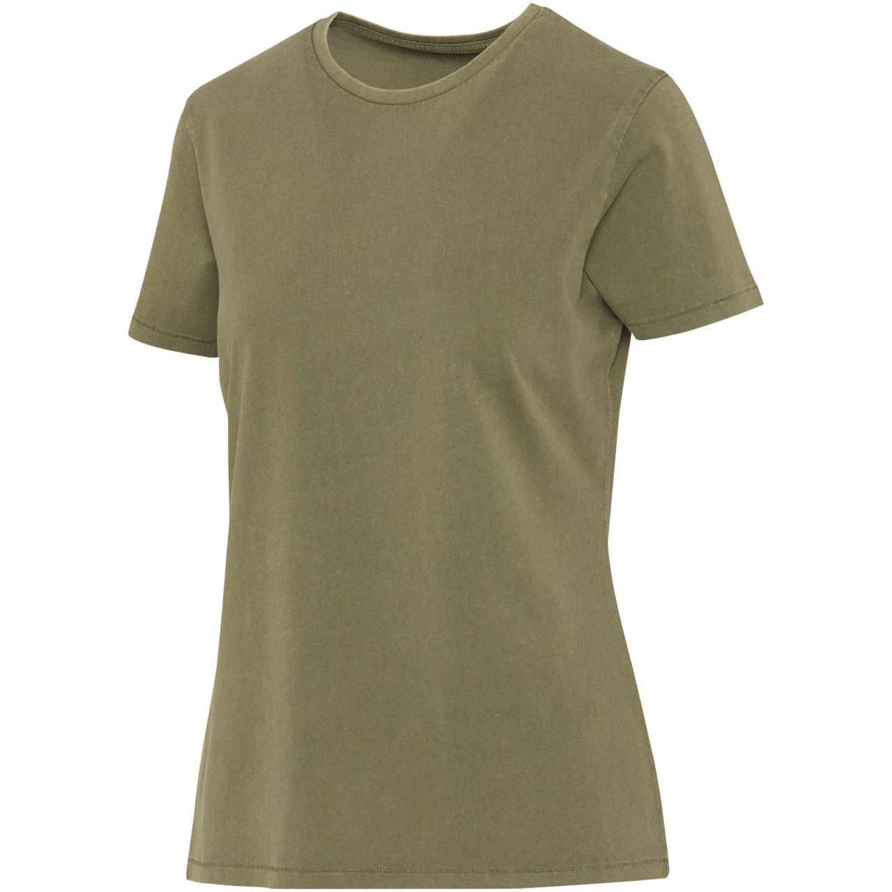 Nanaimo Kurzärmeliges T-Shirt für Damen im Washed Look, 160 g / m2