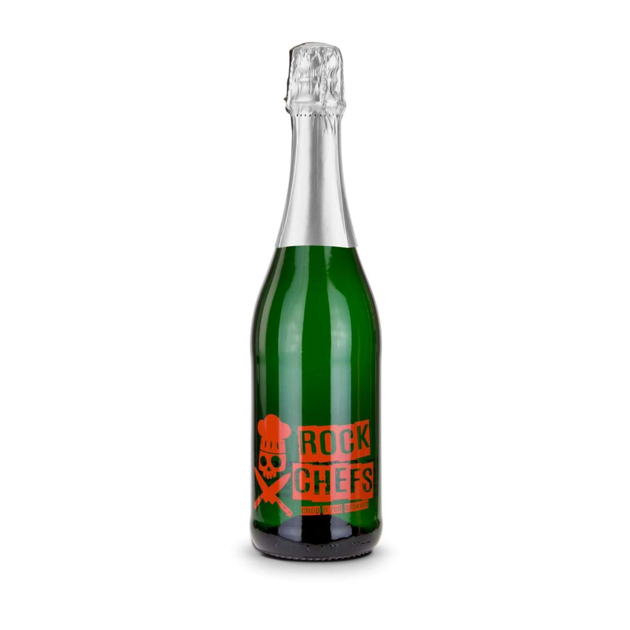 Sekt Cuvée - Flasche grün - Kapselfarbe, 0,75 l