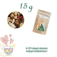 Standbodenbeutel Mini, Kraftpapier, Inhalt 15 g