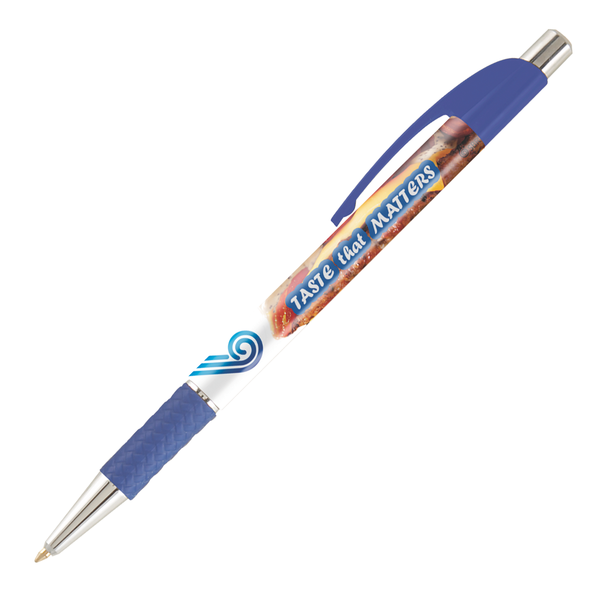 DIA Kugelschreiber mit Griffzone mit 4c-Druck all over