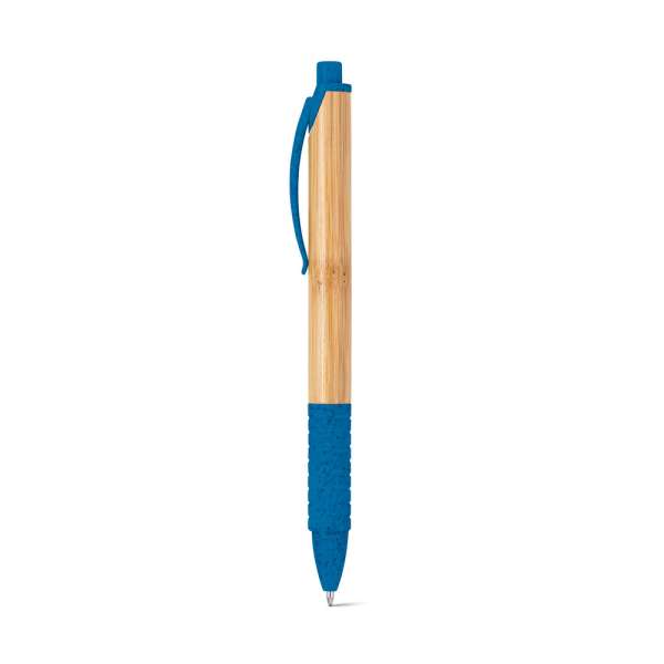 KUMA Bambus-Kugelschreiber mit einem Anti-Rutsch-Clip