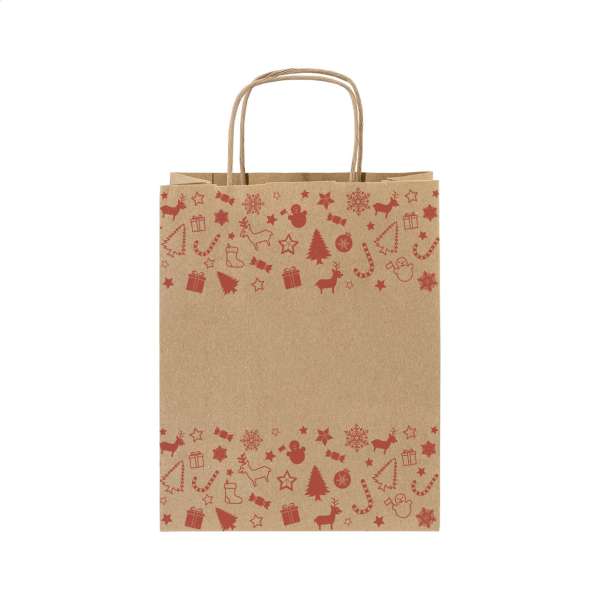 Weihnachtsgeschenktasche, klein Julegave S
