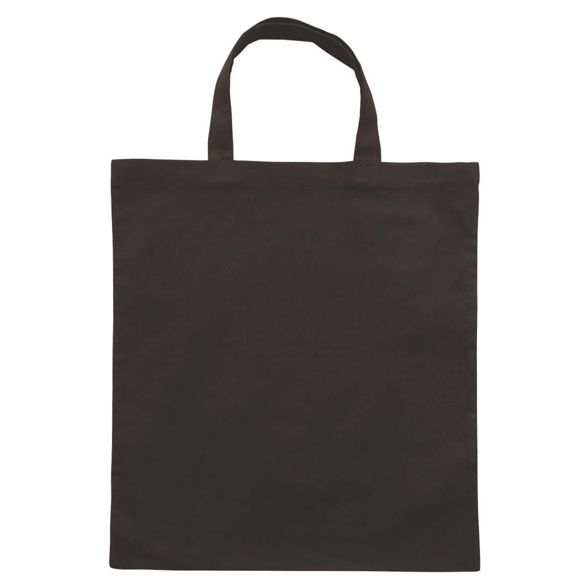 Baumwolltasche farbig mit kurzen Henkeln 136 gr / m2