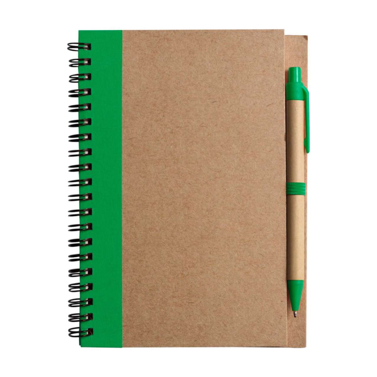 Notizbuch Stella | Recycelter Karton | Liniert | Kugelschreiber
