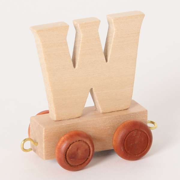 Buchstaben-Waggon W