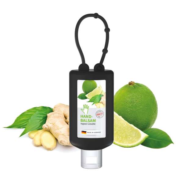 50 ml Bumper - Handbalsam "Ingwer-Limette" - Body Label