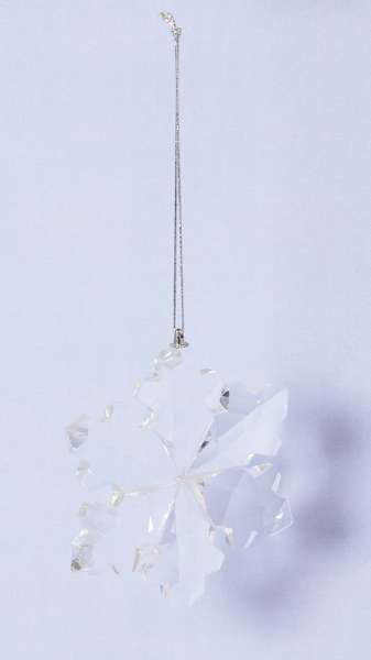 Kristall-Schneeflocke 9 cm