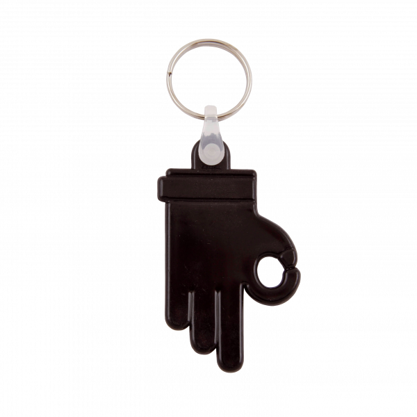 Kunststoff Schlüsselanhänger OK Hand